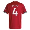 Manchester United De Ligt 4 Hjemme 2025-26 - Herre Fotballdrakt